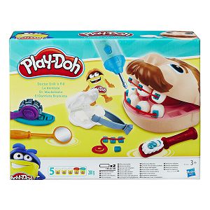 PLAY-DOH Zubar buši i puni + 5 plastelina Hasbro