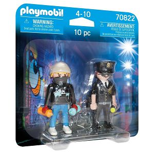 Playmobil kocke 4-10god.Policajac i ulični umjetnik 708229 