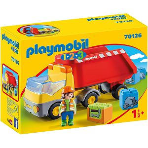 PLAYMOBIL KOCKE 70126, 1.5god.istovarni kamion 701268