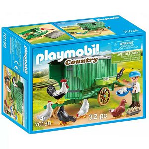 PLAYMOBIL KOCKE 70138,4+god.Kokošinjac 701381