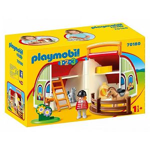 PLAYMOBIL KOCKE 70180,1/1,5god.Prijenosna farma 701800