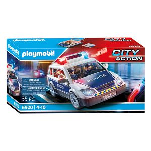 PLAYMOBIL KOCKE City Action 5648, 4+ god., policajac na motoru 056481