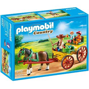 PLAYMOBIL KOCKE Country 6932, 5-12god.kočija s konjima 069320