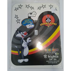 Podmetači papirnati LOONEY TUNES Sylvester 18/1