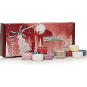 Poklon set Yankee Candle Bright Lights svijećnjak + 10 dušica 151830