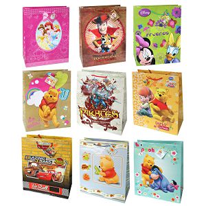 POKLON VREĆICA Disney L sjajna 26.4x32.4x13.7cm 355909 9motiva