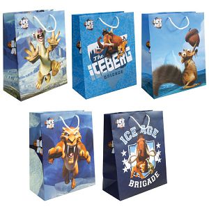 POKLON VREĆICA Ice Age 26x32,4x12,7cm 5motiva