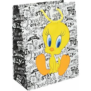 POKLON VREĆICA Tweety M mat 17.8x22.9x9.8cm 426774