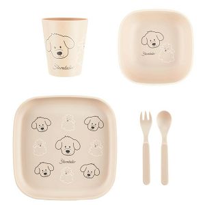 PRIBOR ZA JELO Farma zdjelica+šalica+tanjur+žlica+vilica Sterntaler 243168