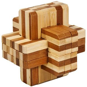 PUZZLE BAMBOO interaktivne, IQ Test Križ Fridolin 171560