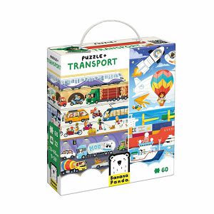 PUZZLE BANANA PANDA Transport 4+ 24/1 493525