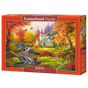 Puzzle Castorland 1000kom Jesen u šumi 104994