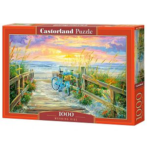 Puzzle Castorland 1000kom Jutarnja vožnja biciklom 104741