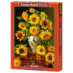 PUZZLE CASTORLAND 1000kom Sunckoret u vazi