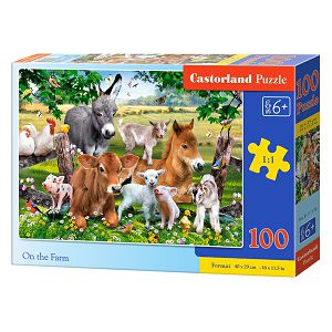 Puzzle Castorland 100kom Na farmi 111138