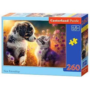 Puzzle Castorland 260kom Novo prijateljstvo B-27583-1