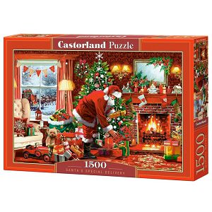 Puzzle Castorland 1500kom Djed Božićnjak 152100