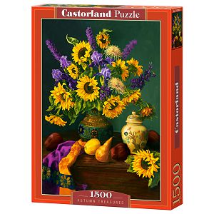 Puzzle Castorland 1500kom Jesensko blago 152063