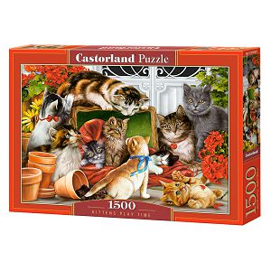 PUZZLE CASTORLAND 1500kom Mace u igri 151639