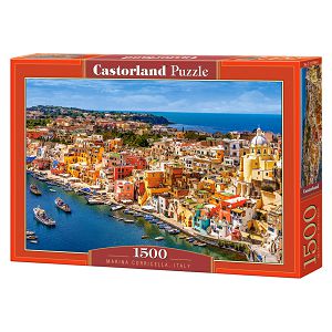 PUZZLE CASTORLAND 1500kom Marina Corricella, Italija 151769