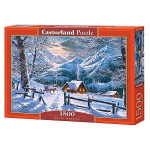 PUZZLE CASTORLAND 1500kom Snježno jutro 151905