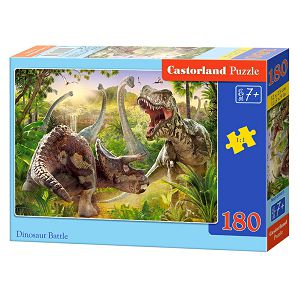 Puzzle Castorland 180kom Bitka dinosaura 018413