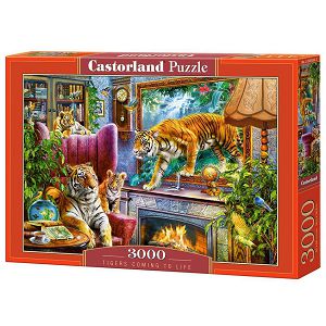 Puzzle Castorland 3000kom Tigrovi C- 300556-2