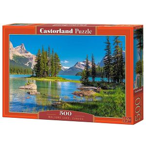 Puzzle Castorland 500kom Jezero Maligne,Kanada 053803