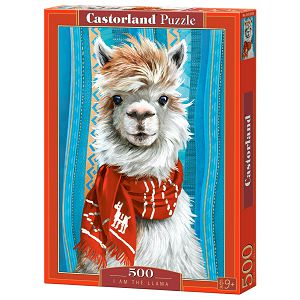 PUZZLE CASTORLAND 500kom Ljama 053308