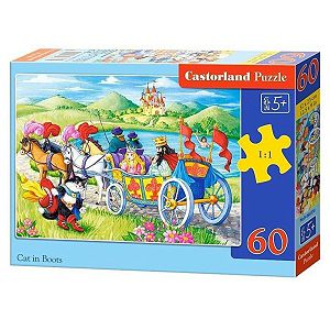 Puzzle Castorland 60kom Mačak u čizmama 066070