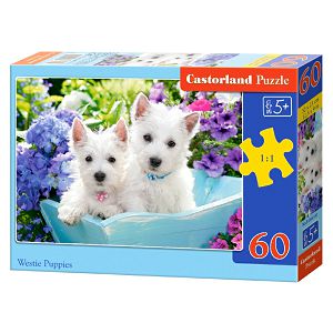 PUZZLE CASTORLAND 60kom Psići 066100