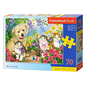 Puzzle Castorland 70kom Najbolji prijatelji 070114