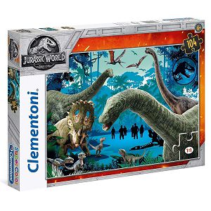 PUZZLE CLEMENTONI 104kom Jurassic World 1 270989