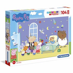 Puzzle Clementoni 104kom Peppa Pig i prijatelji 474638