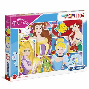 PUZZLE CLEMENTONI 104kom Princess 27146