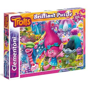 Puzzle Clementoni 104kom Trolls 20144