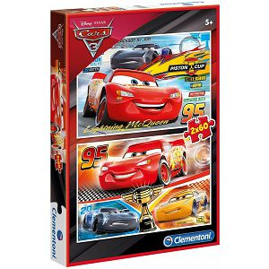 PUZZLE CLEMENTONI 2x60 Cars 071319