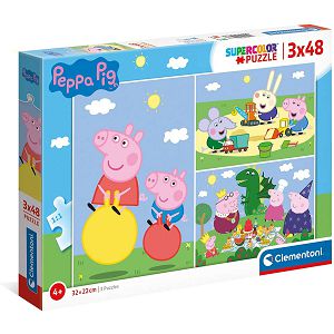 Puzzle Clementoni 3x48komada Peppa Pig 475540