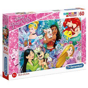 PUZZLE CLEMENTONI 60kom Princess 26995