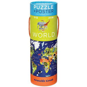 PUZZLE CROCODILE CREEK 200kom+poster World 287351