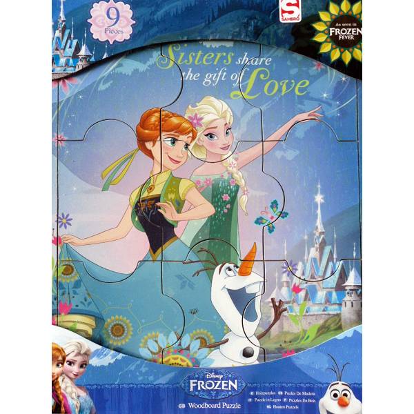 Puzzle drvene Frozen DFR-5594 309872