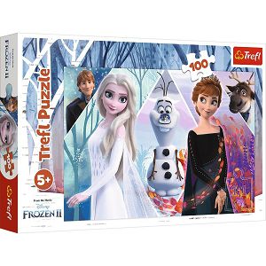 Puzzle Trefl 100kom Frozen 2 Začarana zemlja 164183