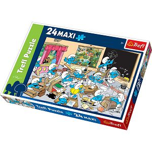 Puzzle Trefl 24kom MAXI Štrumpfovi 14132