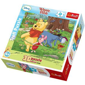 Puzzle Trefl 3D 48kom Winnie The Pooh 357349