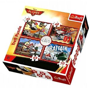 Puzzle Trefl 4u1 Planes 35/48/54/70kom 34230