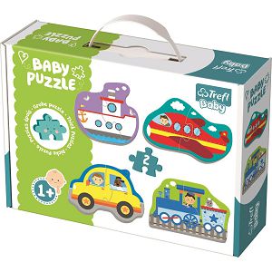 Puzzle Trefl 4x2kom BABY transportna vozila 360752