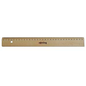 Ravnalo drveno Rotring Centro 30cm 528763