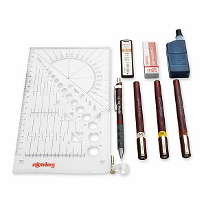 Rotring garnitura isographa S0699380 0.25/0.35/0.50mm