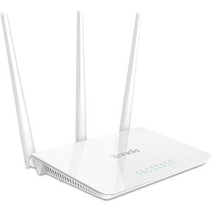 ROUTER Tenda F3, Wireless 300Mbps (2.4GHz) 1/3-port WAN/LAN, 3x5dBi, easy setup