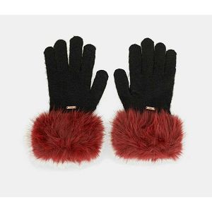 RUKAVICE ANEKKE crno-crvene 41482-071